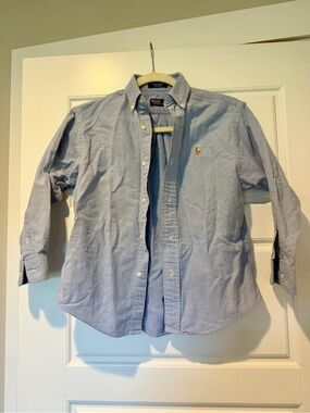 Ralph Lauren Light Blue Button-Down Oxford Shirt